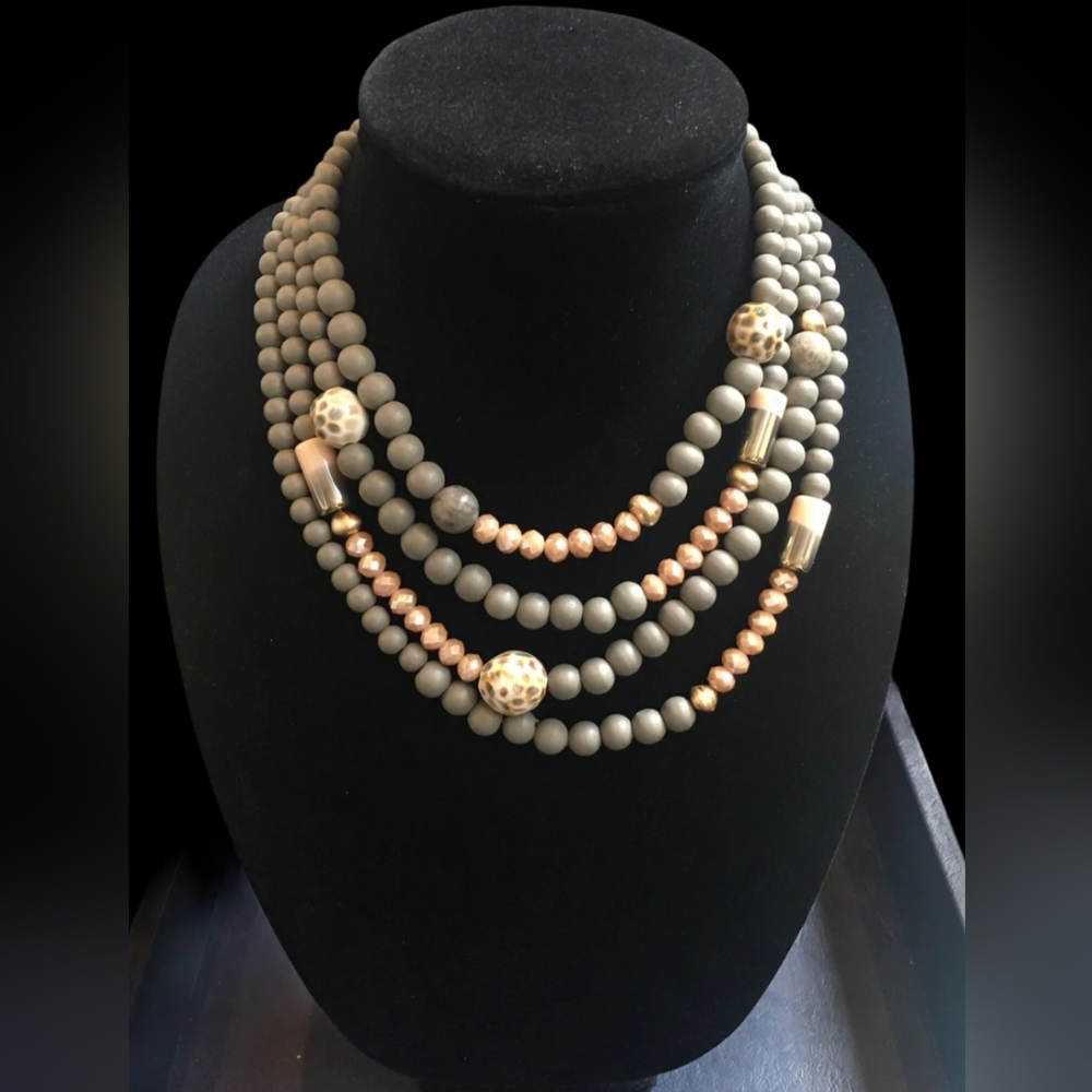 4 strand Necklace